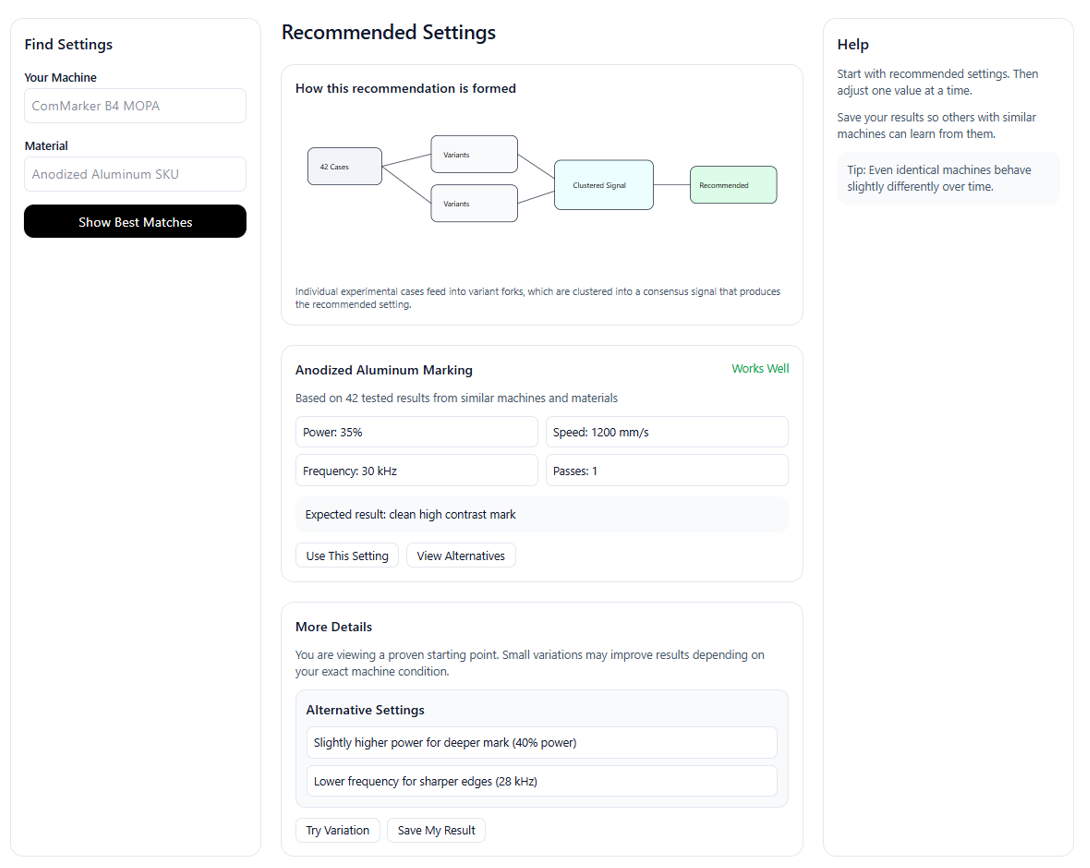 URL Material Entry Automation