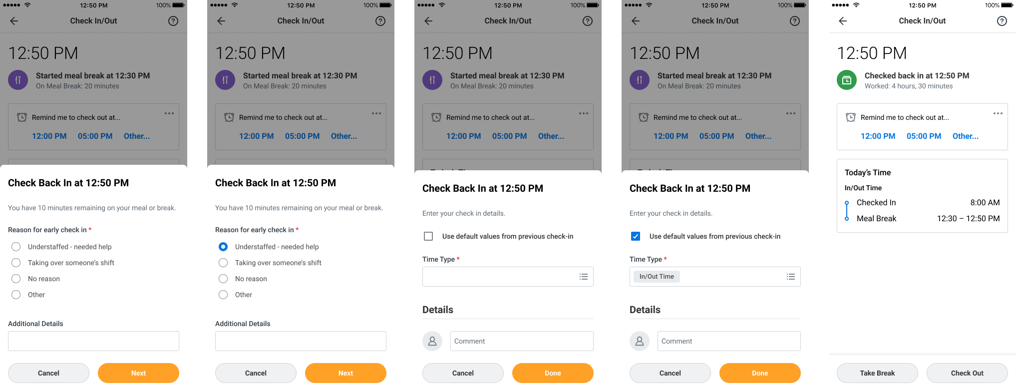 Workday mobile attestation flow